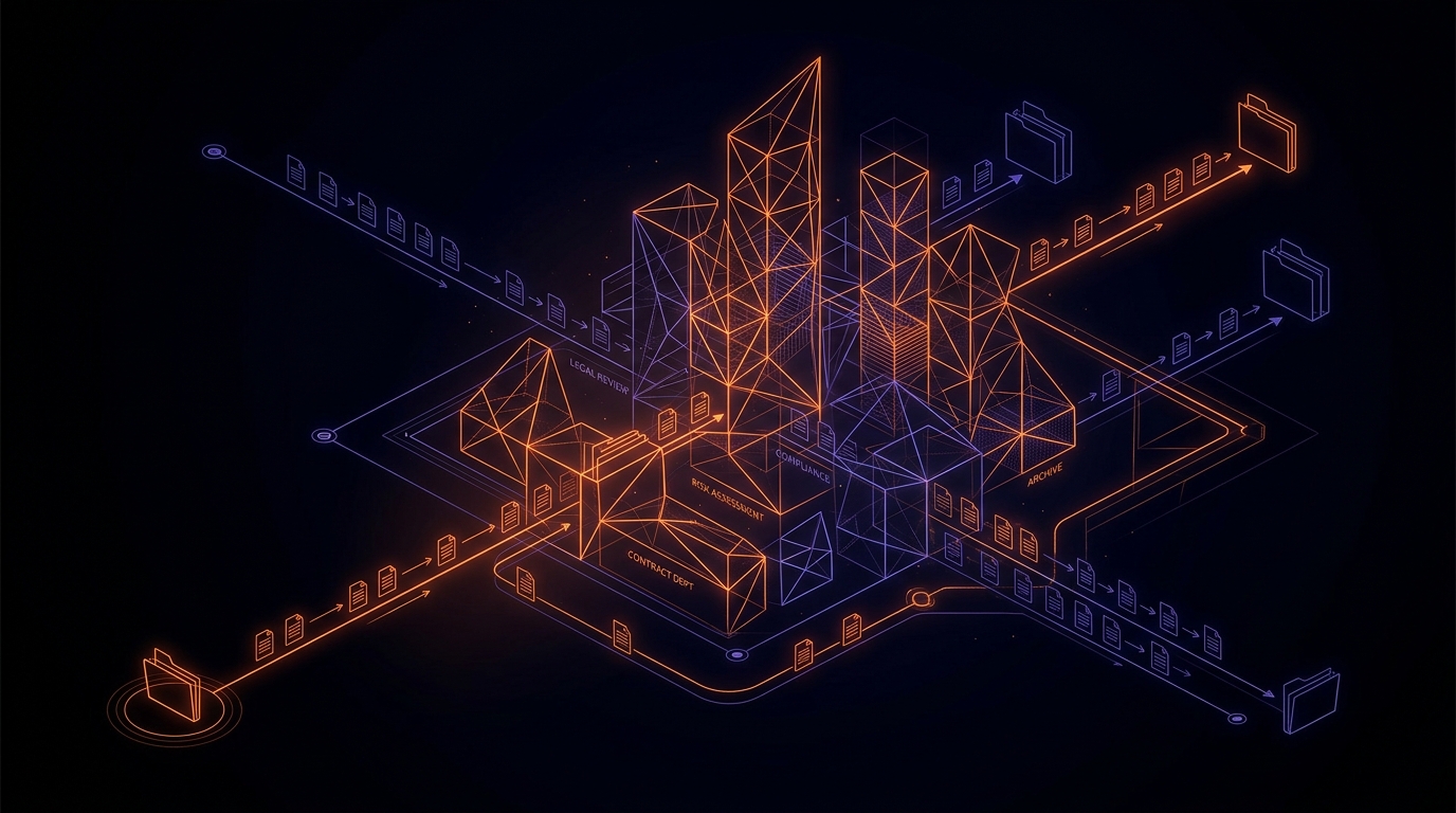 SMS terms structural abstract illustration